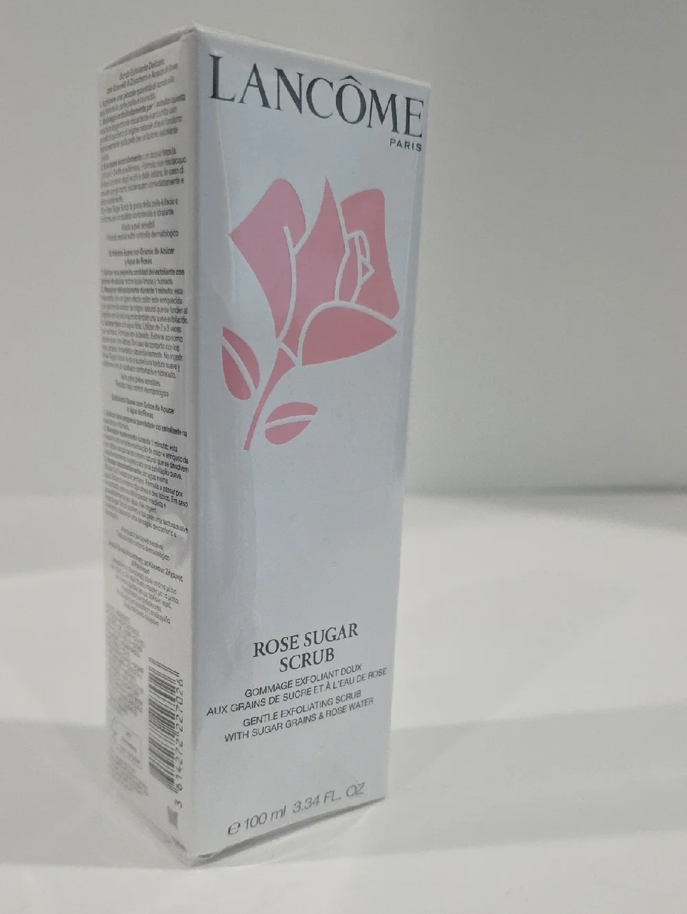 SEALED ✅ Lancome Rose Sugar Exfoliating Face Scrub 100mL✨ SEALED